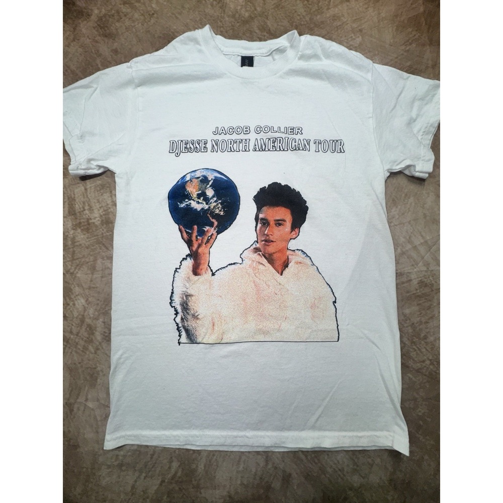 Jacob Collier Djesse Vol 4 Tour 2024 T Shirt White Small